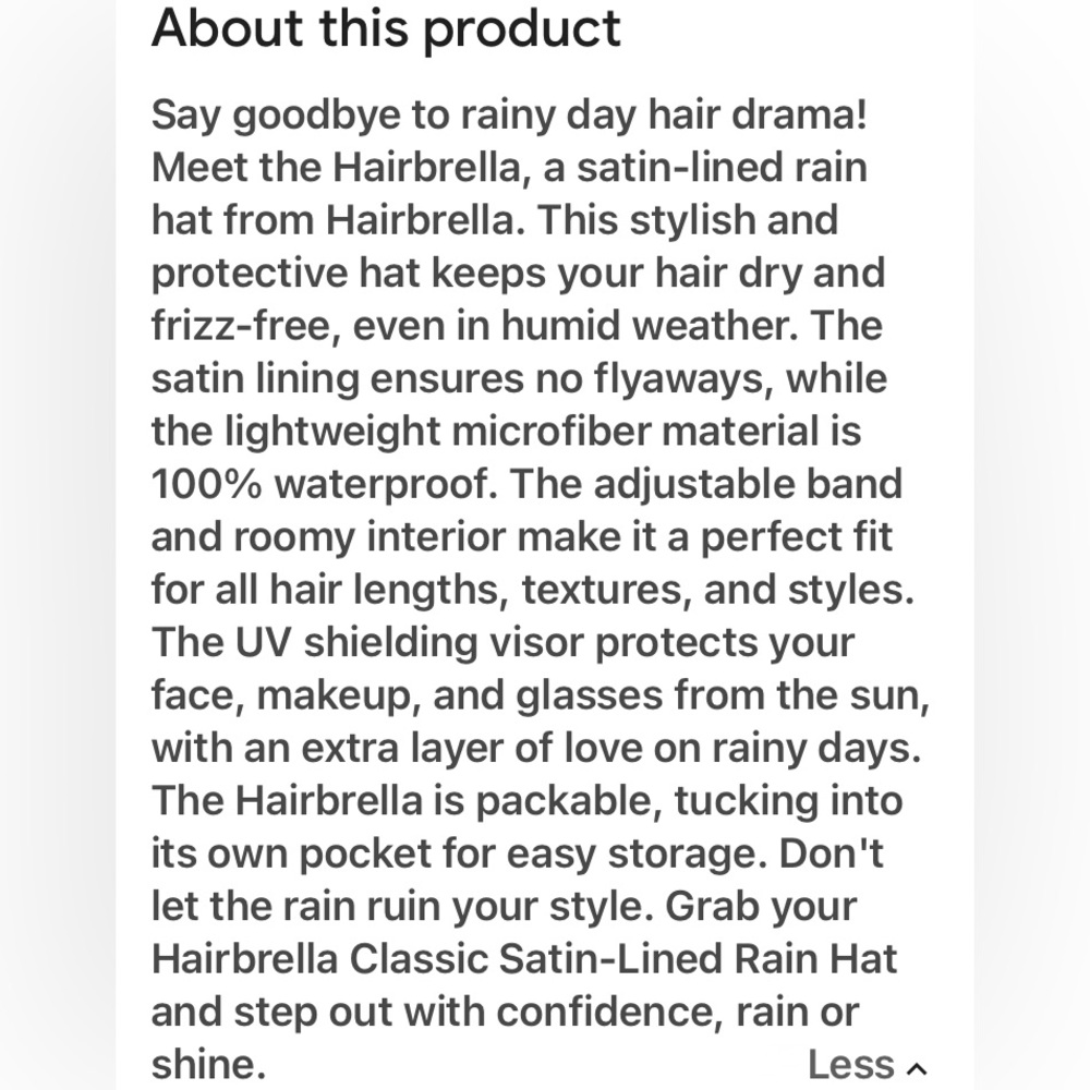 HAIRBRELLA - Picture 3 of 3